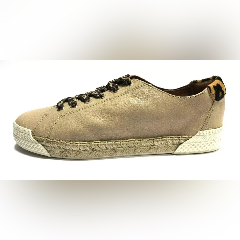 Franco Sarto Lessia Womens Leather Lace Up Sneaker Size 8.5M